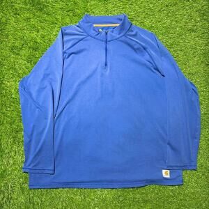 Carhartt Force Quarter Zip Up Size 2XL